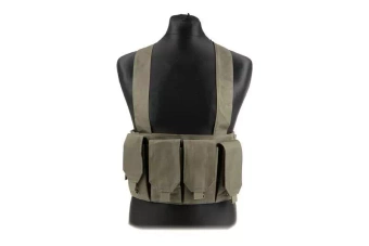 Kamizelka taktyczna typu Chest Rig - oliwkowa