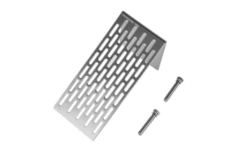 Metalowy stojak na pistolet - srebrny