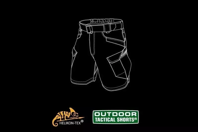 Outdoor Tactical Shorts® 8.5 - Gris Ombre