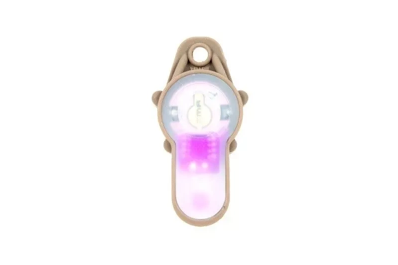 Lightbuck Pendant electronic marker - Dark Earth (pink light)