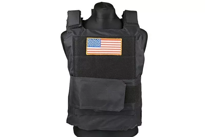 Personal Body Armor tactisch vest - zwart