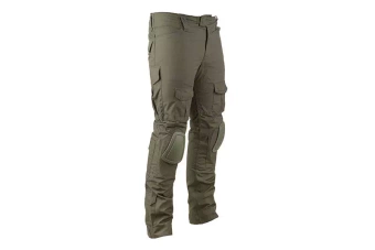 Combat Uniform Pants with knee pads - olive