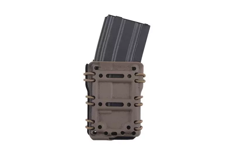 SMC pouzdro pro zásobník 5.56 (verze s přídavnou náplní)(MOLLE) - tmavě zemitá