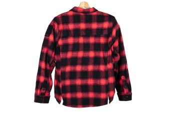 Emerson Gear Blue Label Longicorn flannel shirt Black and red