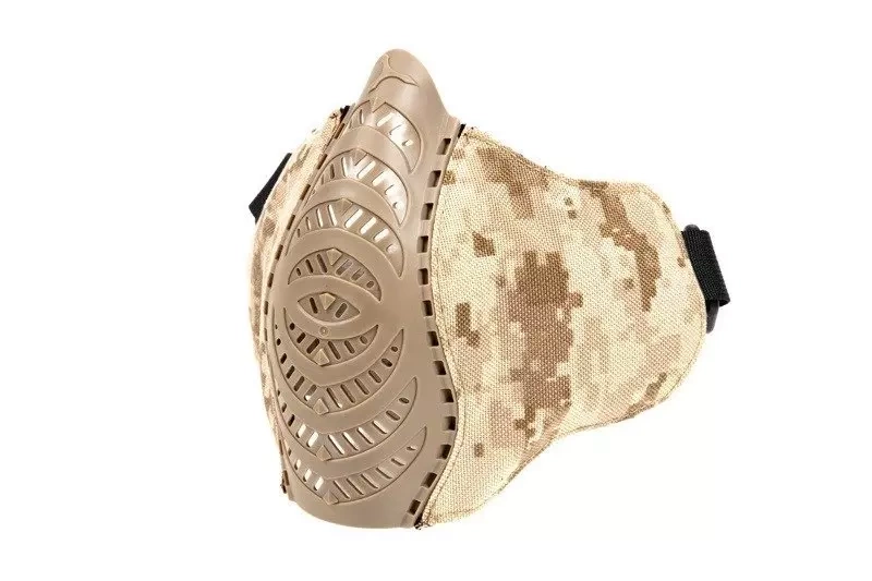 Maska Half Face - Digital Desert