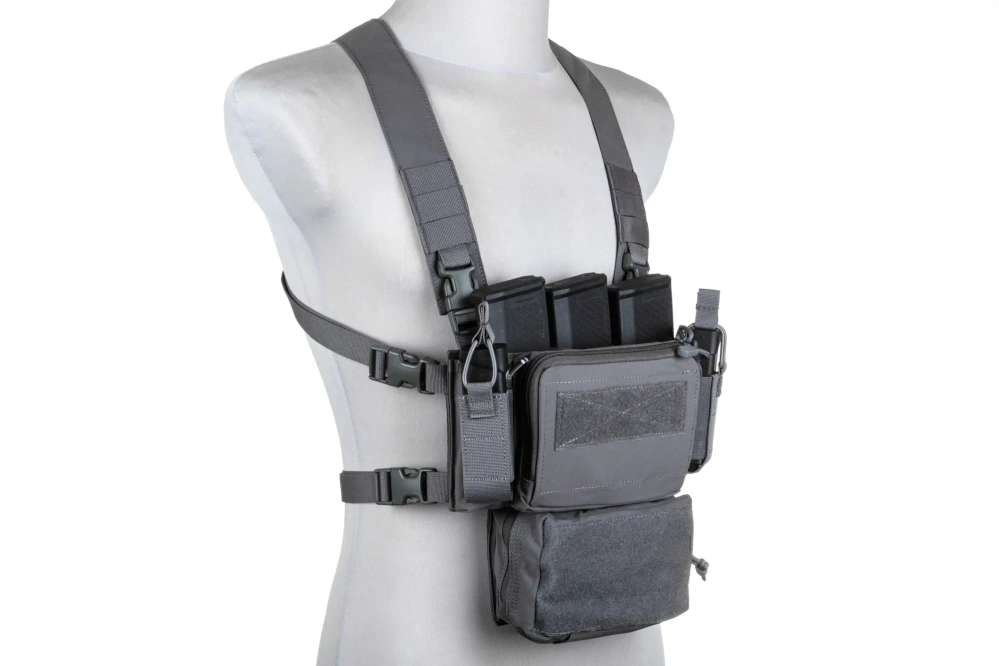 Gilet de poitrine polyvalent Wenator 2.0 Gilet tactique PRIMAL GEAR Battle Gray