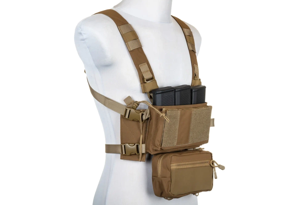 Specna Arms Tactical Adaptive V2 Tan borstlap gilet