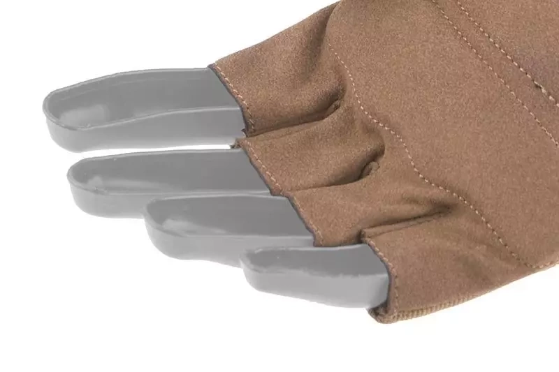 Armored Claw Shooter Cut Tactical Gloves - Tan