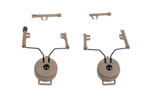 Adaptateur pour écouteurs de type Comtac pour les rails ARC OPS-CORE - Dark Earth