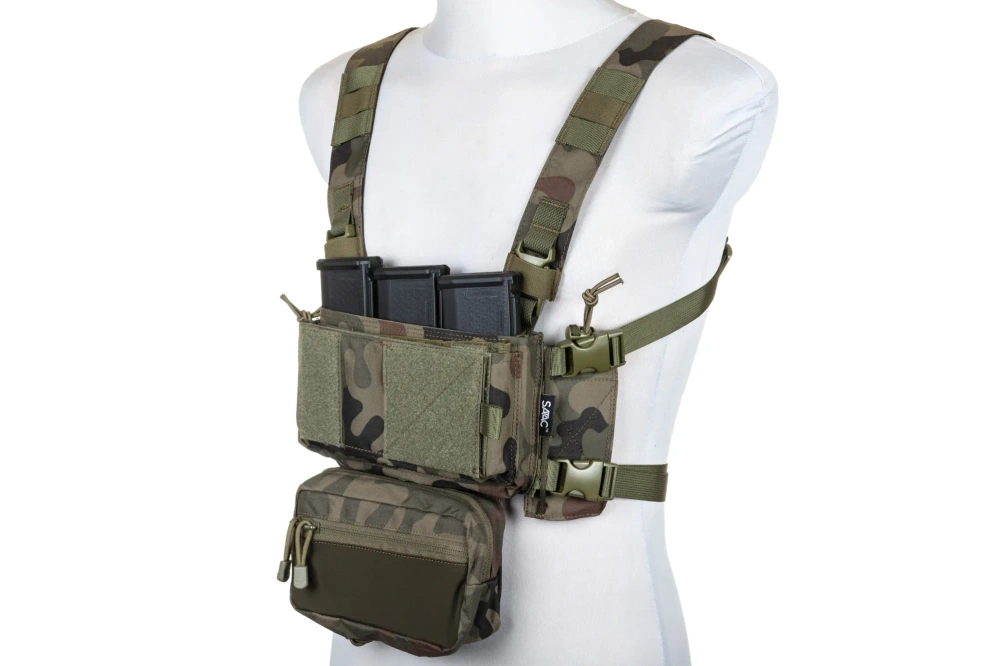 Specna Arms Tactical Adaptive Chest Rig Vest V2 Pattern 93 Forest Panther