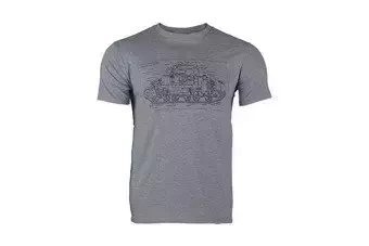 Koszulka Military Culture T-Shirt - Type C - Compet Grey