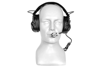 Aktywne ochronniki słuchu M32 - czarne