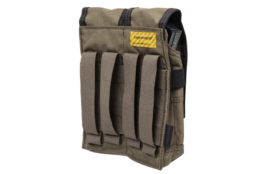 Double lockable 7.62mm magazine pouch Emerson Gear Ranger Green