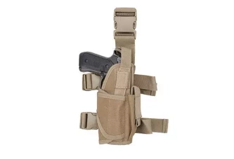 Leg Holster with a Magazine Pouch