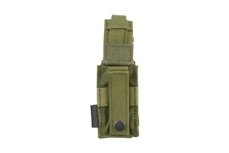 Pojedyncza ładownica na magazynek pistoletowy 9mm - olive drab