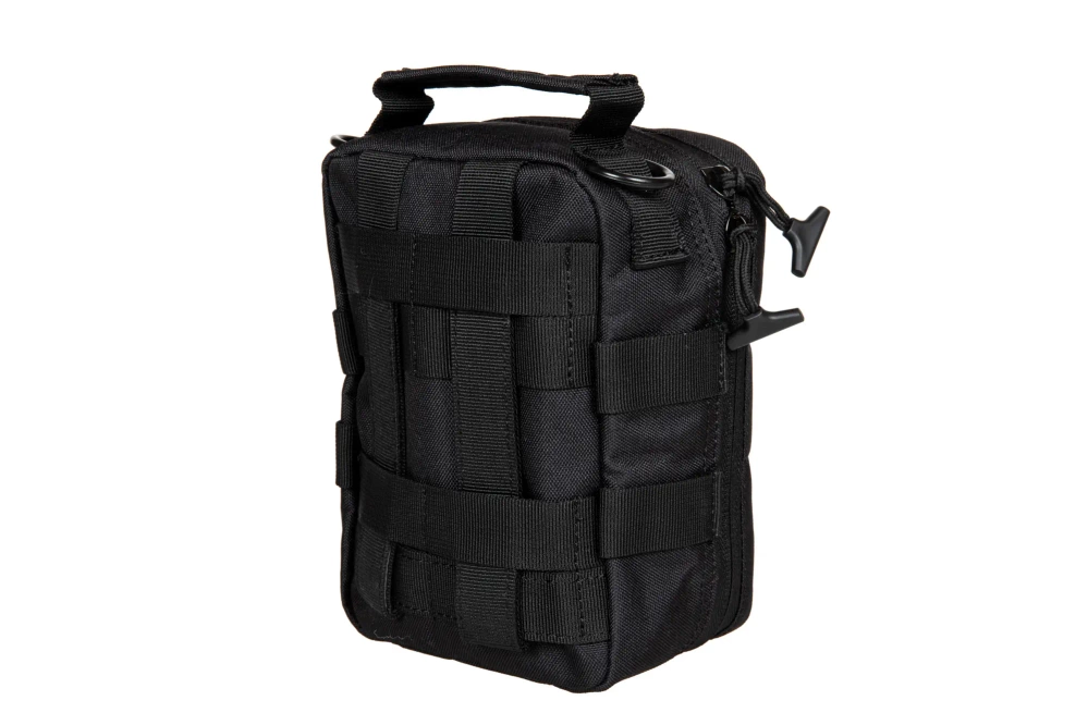 Molle pouch S18 for hearing protection - Black
