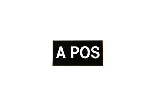 Patch - Groupe sanguin - A POS
