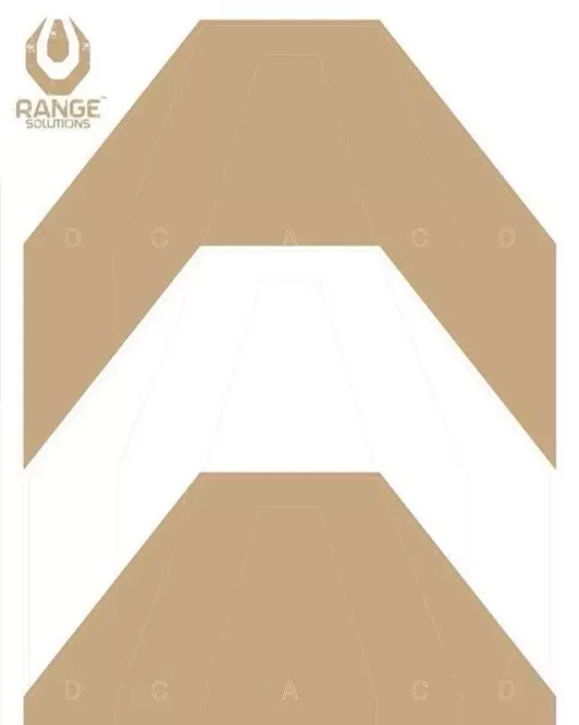 Boucliers de tir IPSC PT 50pcs