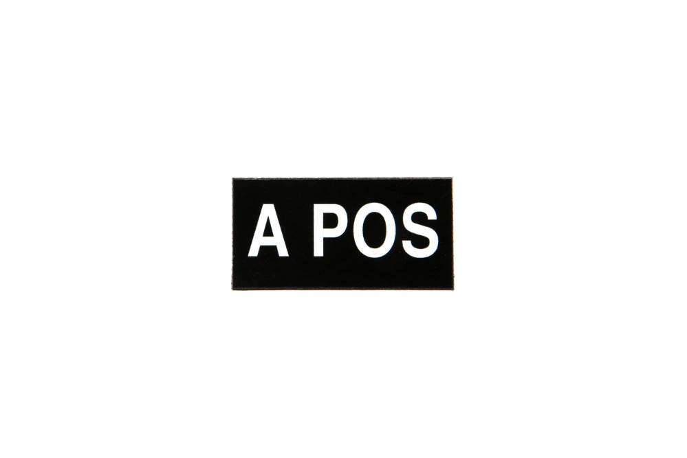 Naszywka - Typ Krwi - A POS