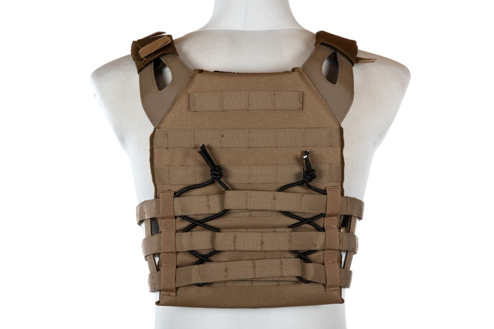 Taktická vesta skok Plate carrier -Tan
