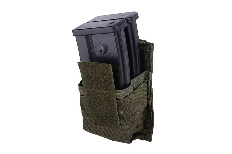 Pochette pour 2 chargeurs type M14/SR25/G36/M4 - olive drab