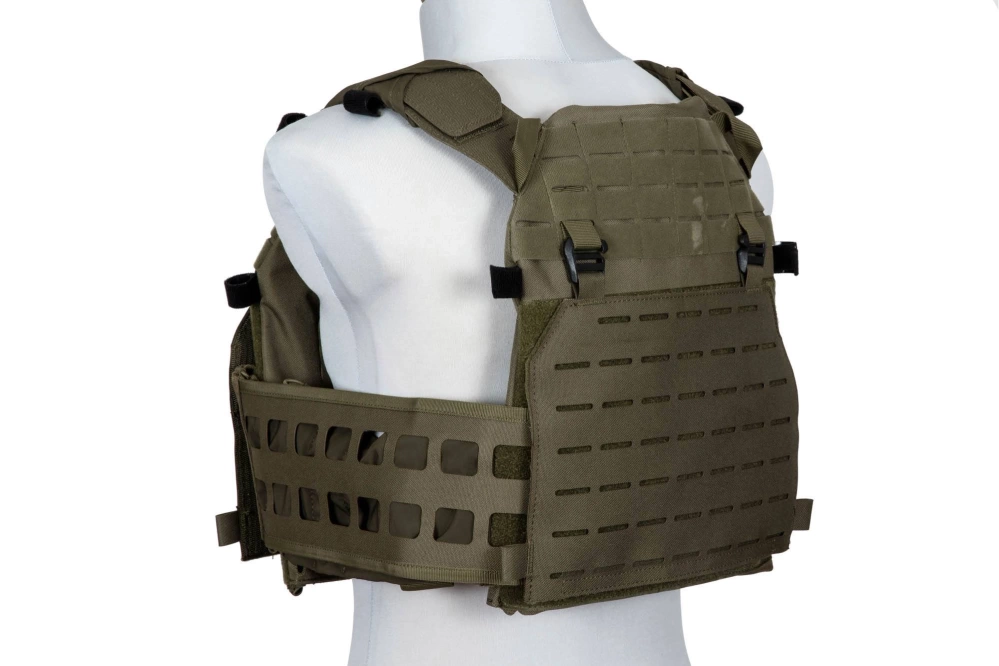 Advanced Laser-Cut tactical vest - olive green