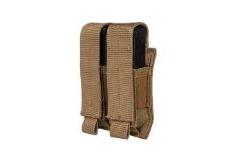 Double poche pistolet - Tan