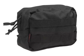 Horizontal Cargo Pouch - Black
