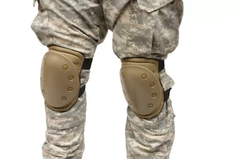 Set of knee protection pads  - sand