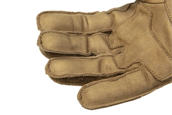 Gepantserde Claw Tactile Ranger™ leren handschoenen Coyote Bruin