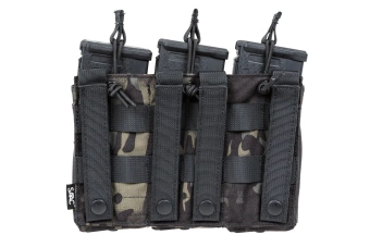 Trojitý otevřený zásobník pro zásobníky M4/M16 Specna Arms Tactical MC Black