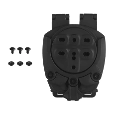 Universal 360-degree tactical holster adapter Wosport GB-ACC-21 Black