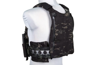 Kamizelka taktyczna typu Plate Carrier Wosport VE-75 MC Black