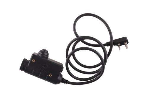 Przycisk PTT M51 (kenwood) - czarny