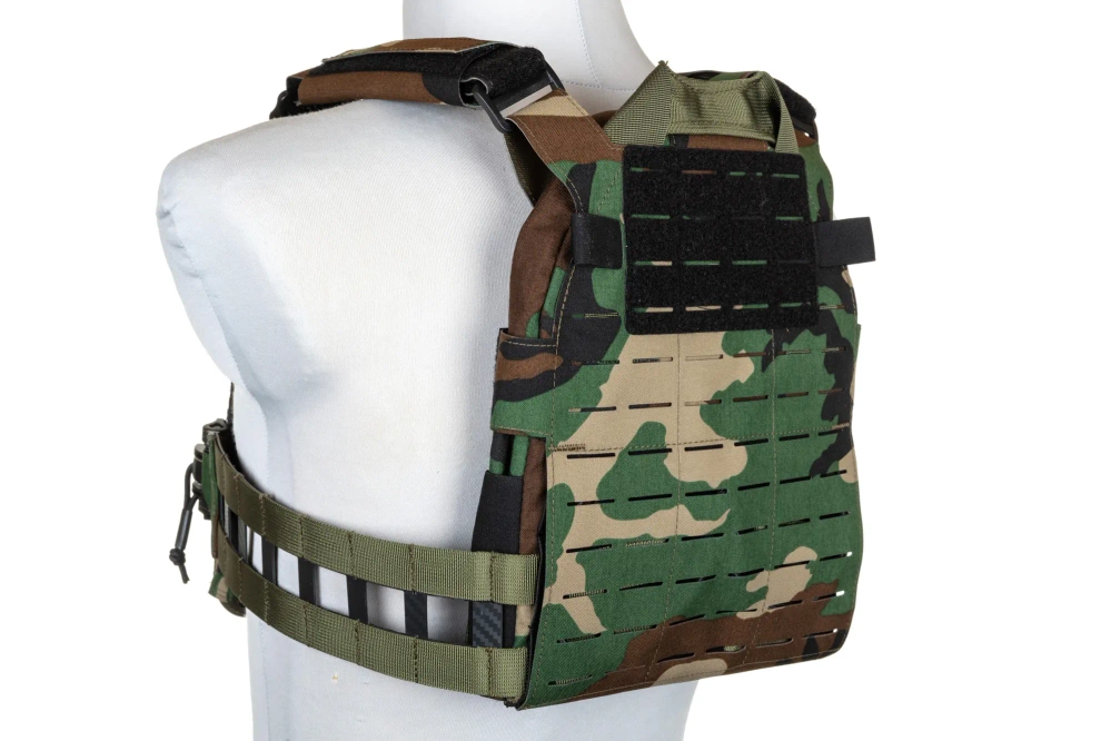 Specna Arms Tactical QR III Woodland Plaatdrager Vest