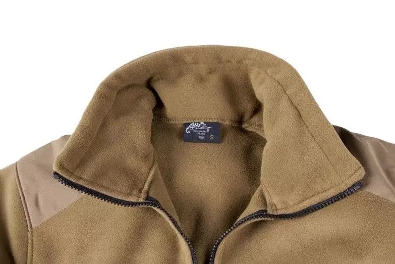 Sweat-shirt en polaire Liberty - vert olive / noir