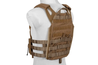 BlueLabel Gilet Jum à ouverture rapide Plate carrier 2.0 - Marron Coyote