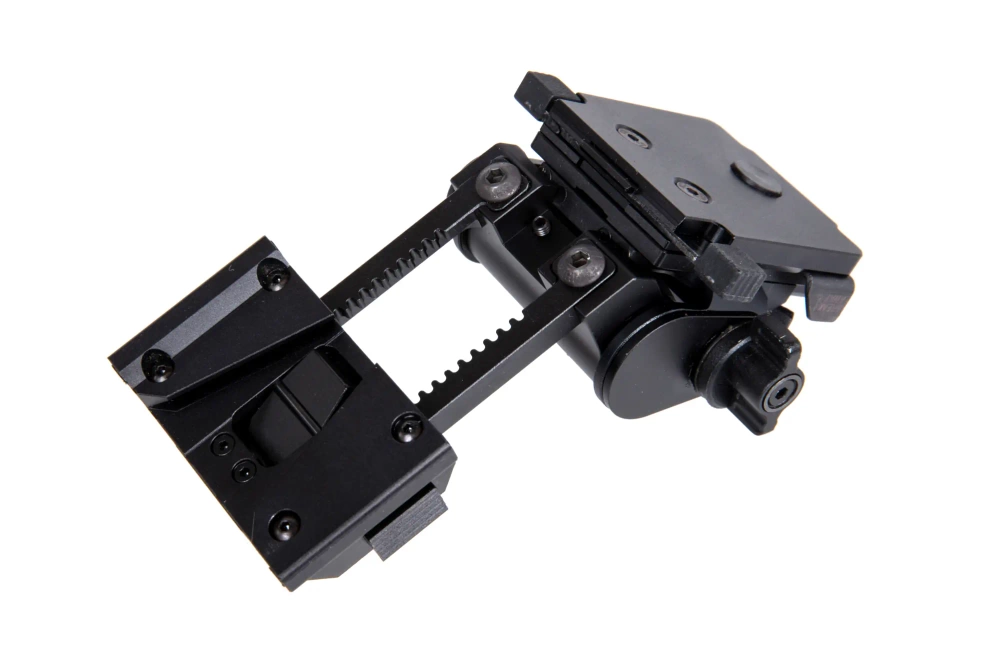 NVG mount for FAST L4 G24 type helmets Black