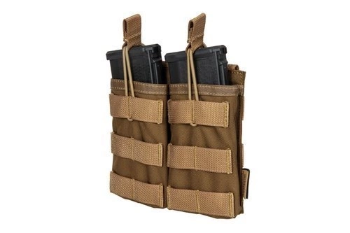 Pochette universelle double pour chargeurs - Marron Coyote