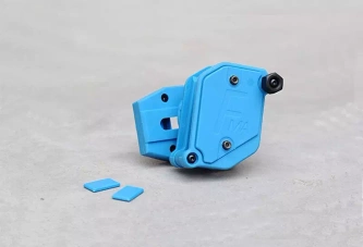 Pochette multi-positions à chargement rapide pour chargeur pistolet owy - bleu