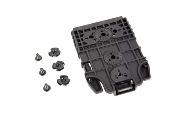 Panel montażowy QD do kabur - czarny