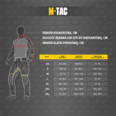 Mikina M-Tac Athlete Tan raglánová mikina