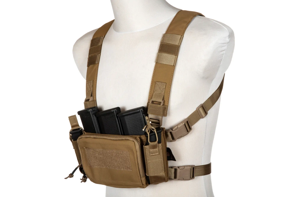 Micro-gilet Chest rig MPC - Marron Coyote