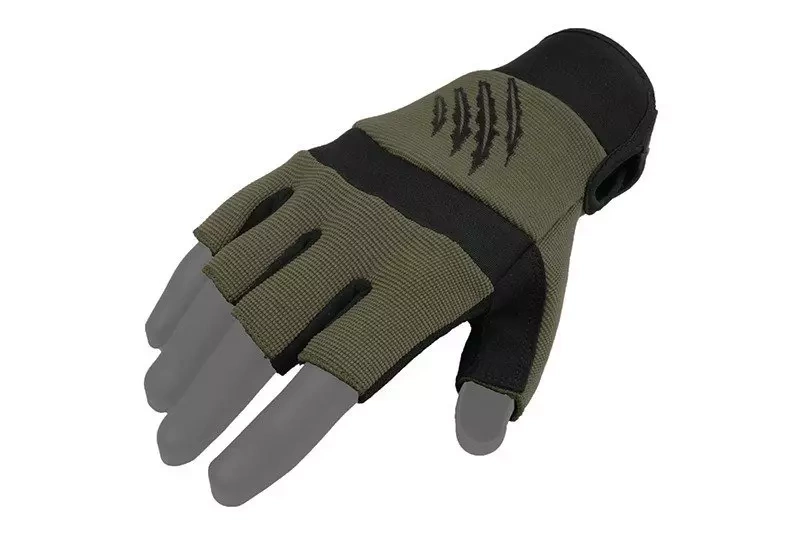 Gants tactiques Coupe de tir à la griffe blindée - vert olive