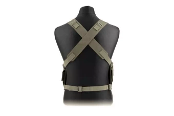 Gilet tactique type Chest rig - olive