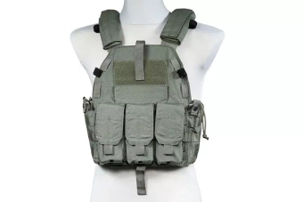 Gilet tactique type 94K Plate carrier M4 - Vert feuillage