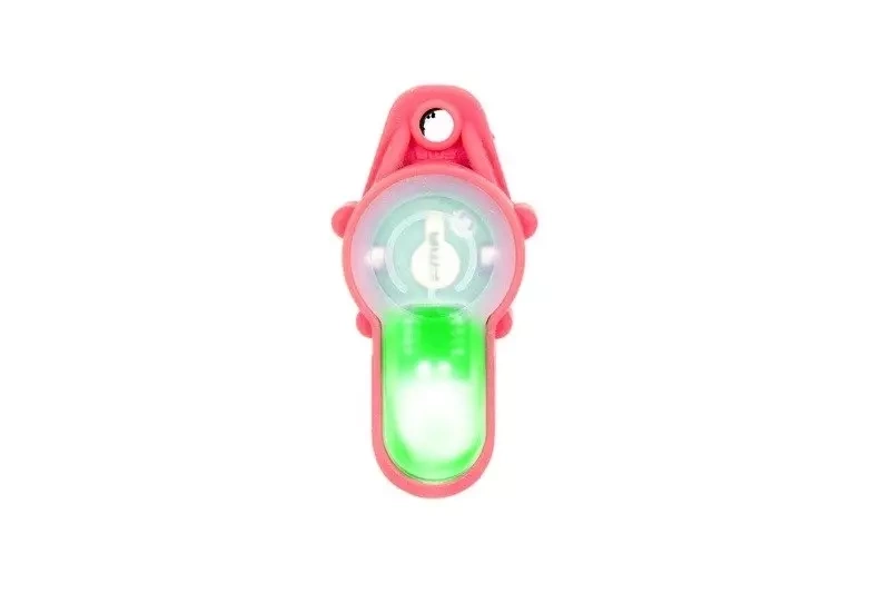 Lightbuck Pendant electronic marker - pink (green light)
