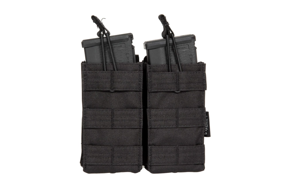 Ładownica Quick Release na 2 magazynki typu M4/M16 - black