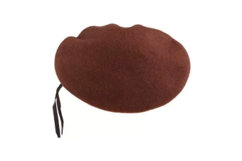 Vojenský baret - kaštan