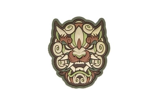 Foo Dog Head 1 Patch - Multicam